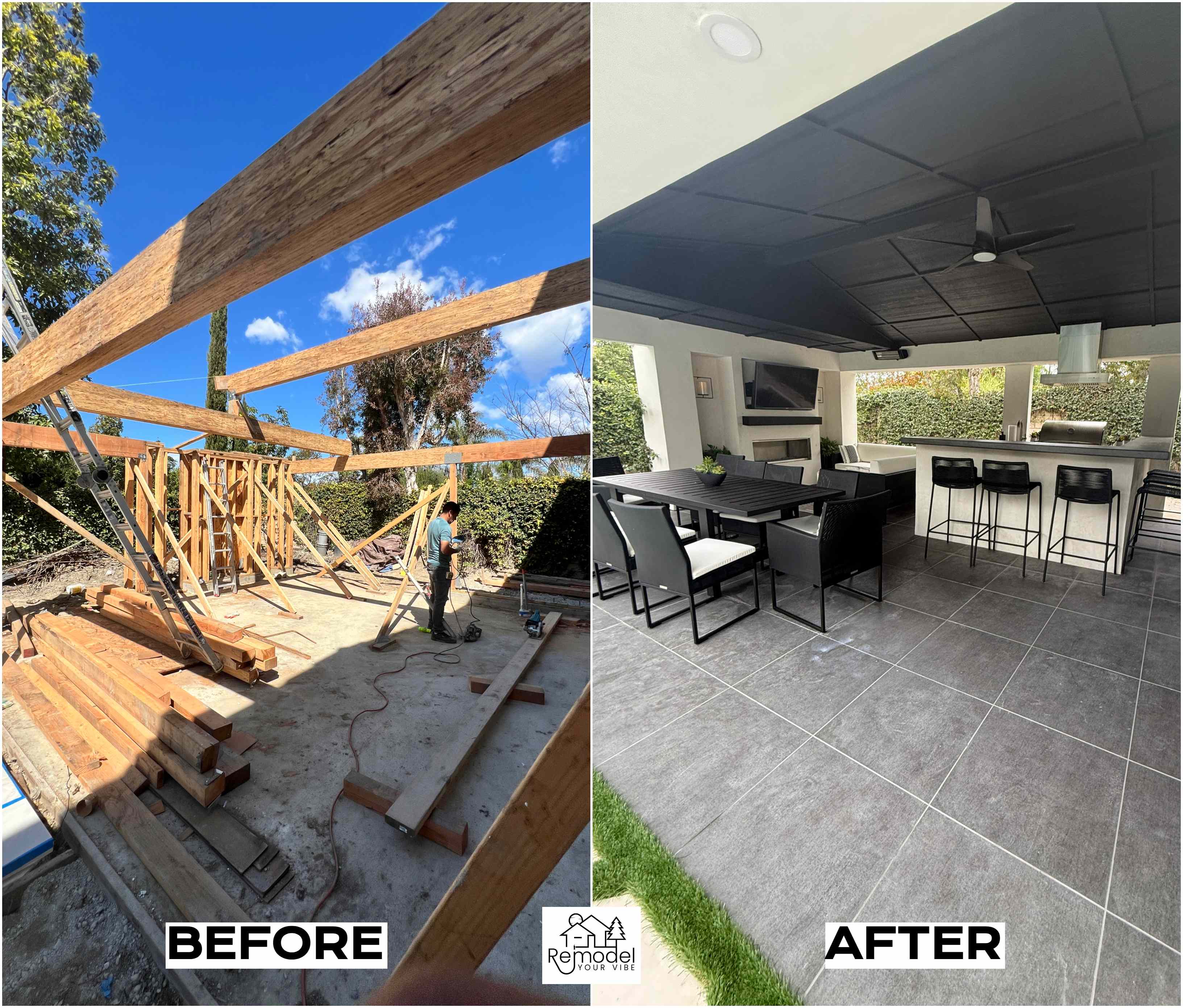 Patio Structure & Dining