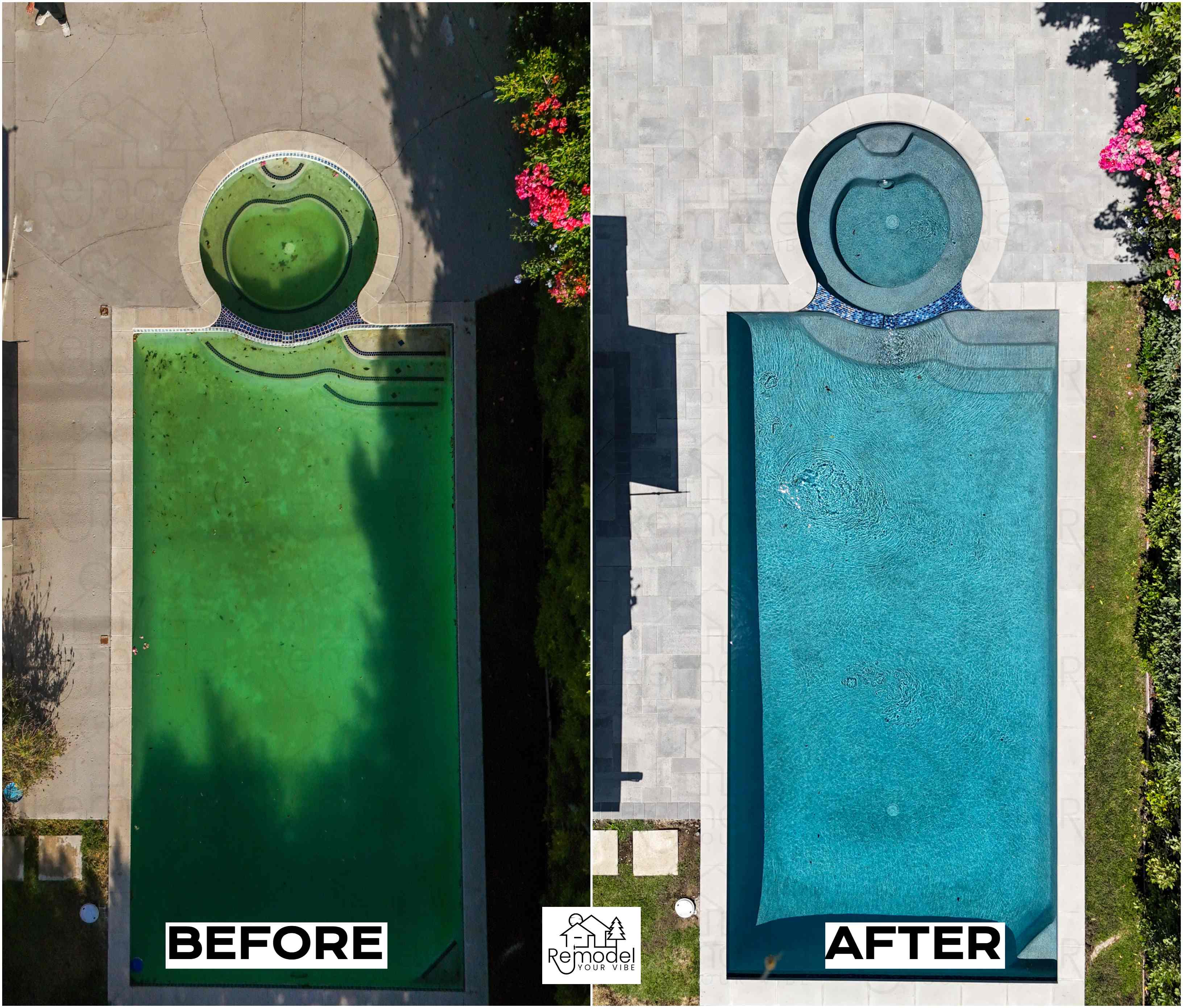 Pool Aerial View 2