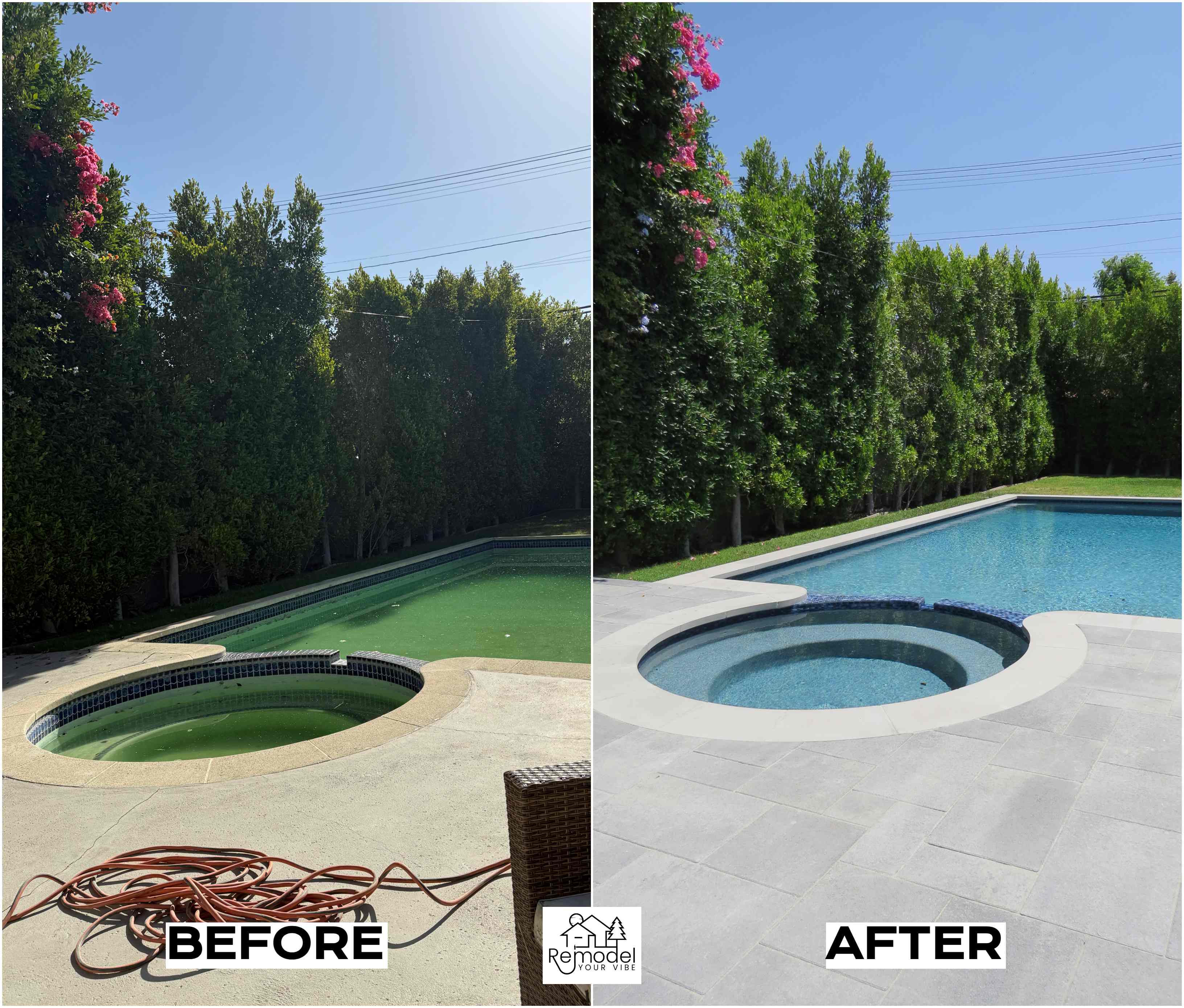 Pool & Spa Transformation