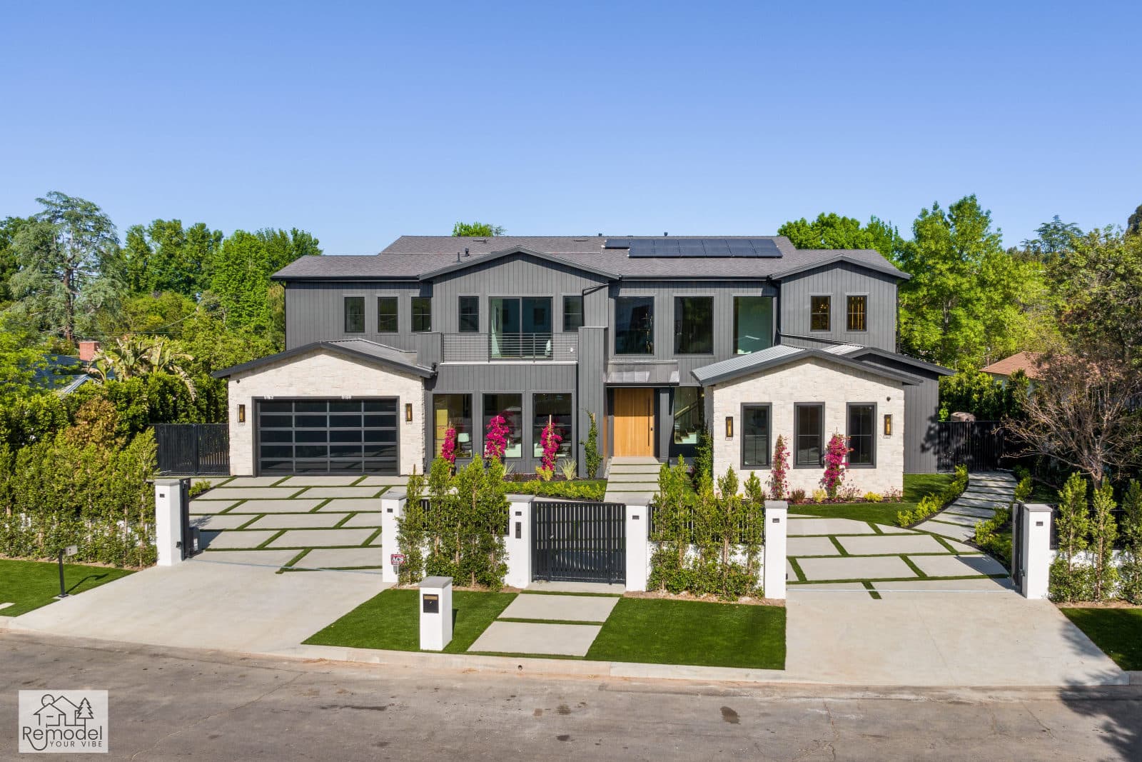 Modern Estate Exterior, view 2