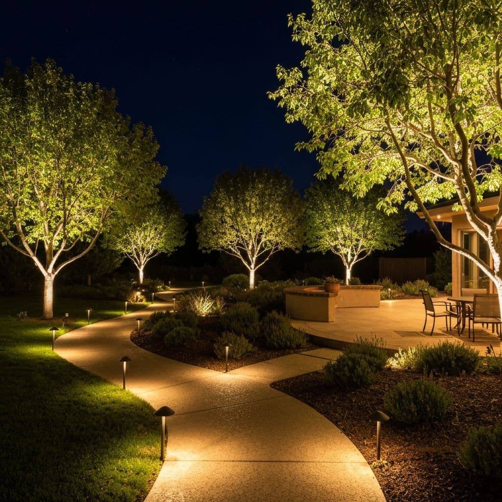 Low-Voltage Landscape Lighting: Design, Specs and Voltage Drop