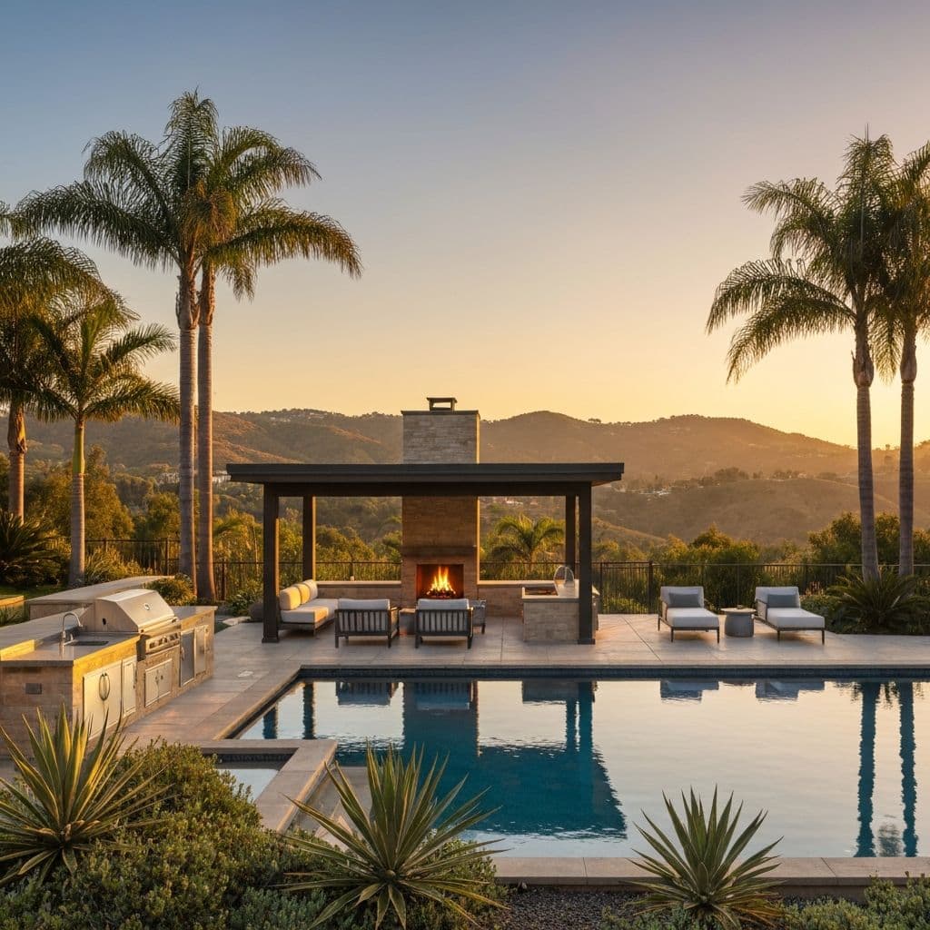 Manhattan Beach Backyard Costs on a 30-by-90 Lot