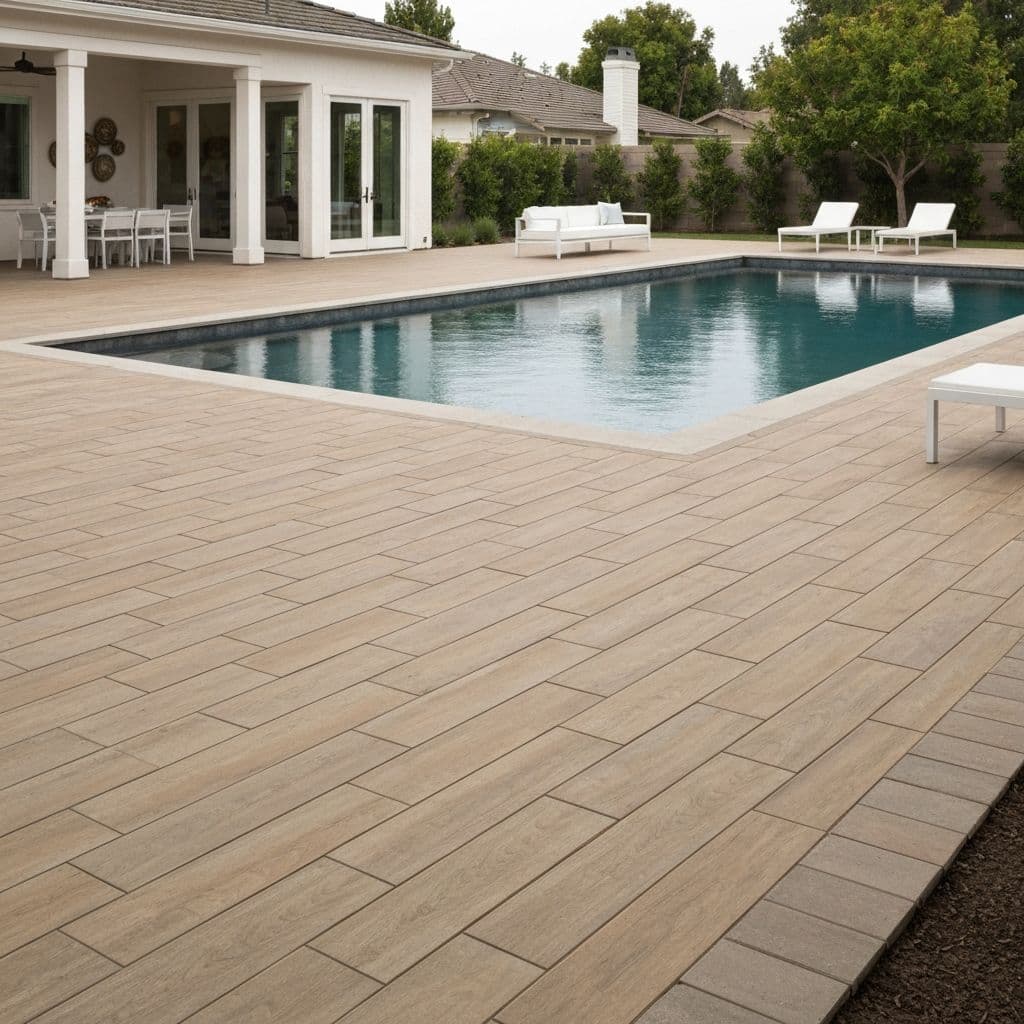Natural stone and porcelain paver comparison